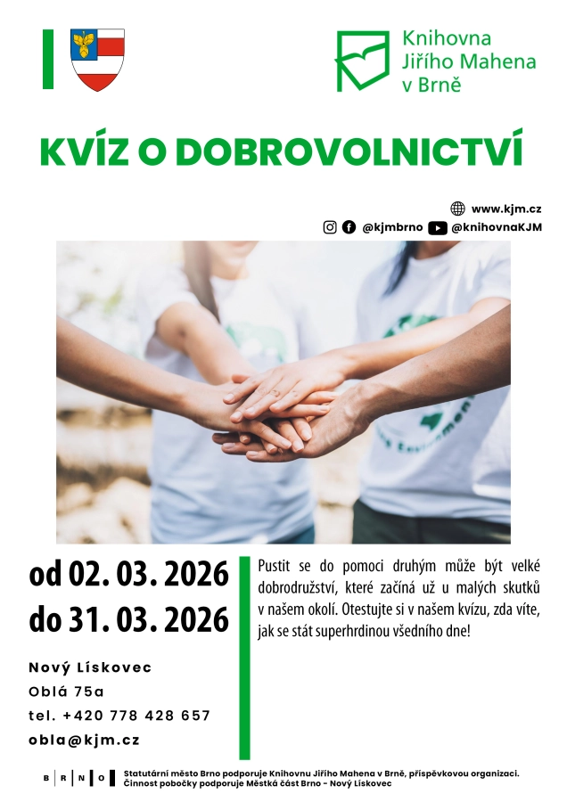 Akce KJM: Kvíz o dobrovolnictví