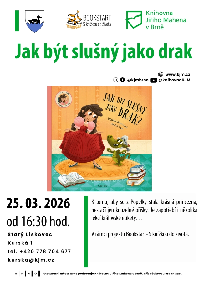 Akce KJM: Bookstart: Jak být slušný jako drak