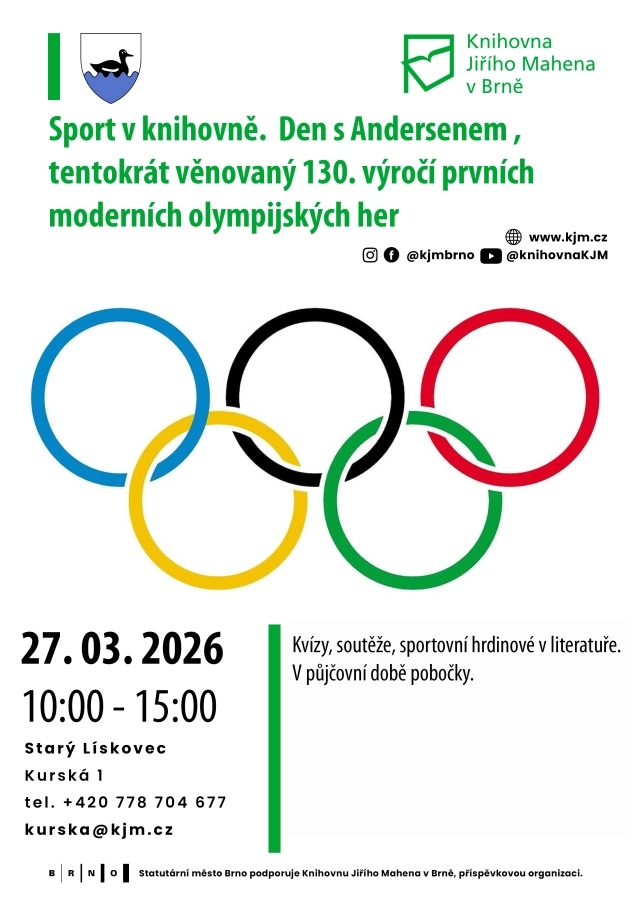 Akce KJM: Den s Andersenem: Sport v knihovně