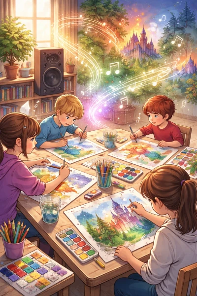 Akce KJM: Malování podle hudby