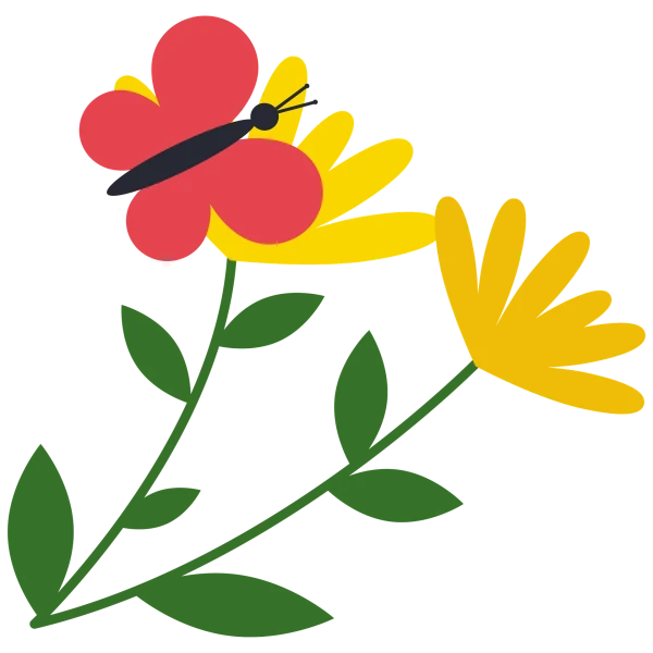 Akce KJM: Barevná jarní květina