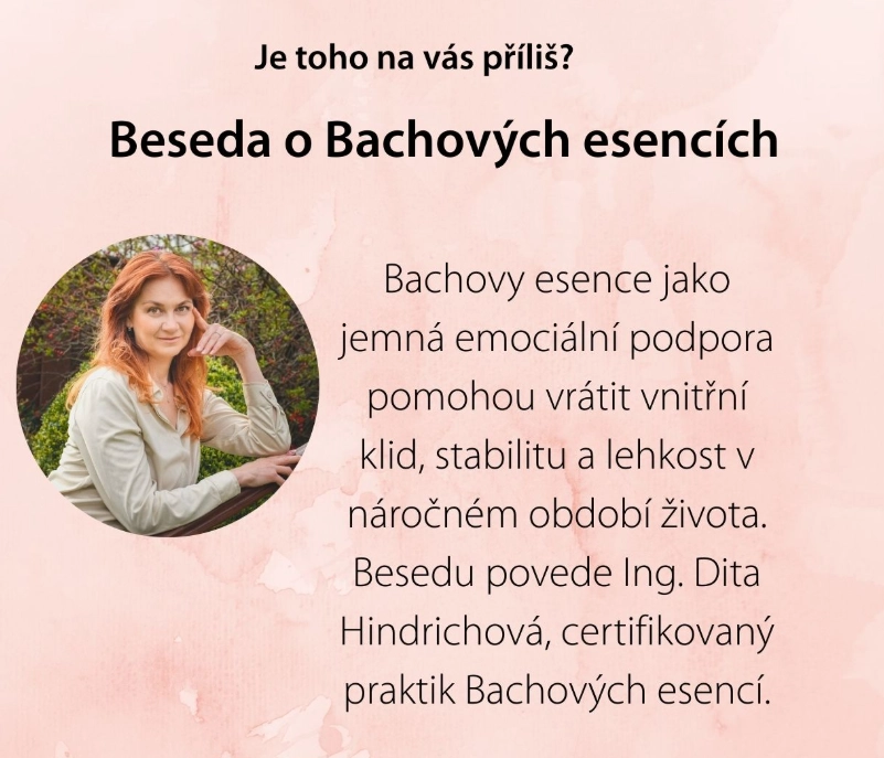 Akce KJM: Beseda o Bachových esencích
