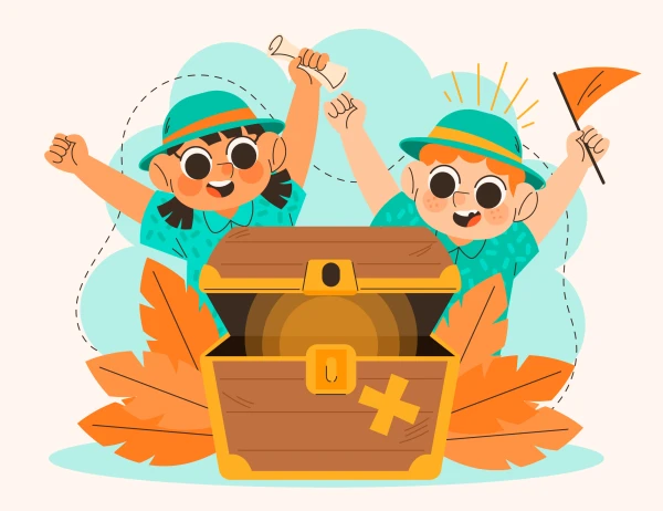 Akce KJM: English Book Club: Treasure Hunt!