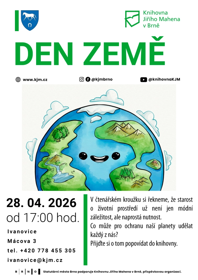 Akce KJM: Čtenářský kroužek: Den Země