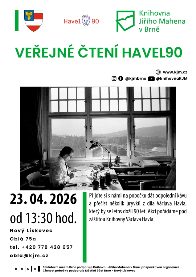 Akce KJM: Veřejné čtení Havel90