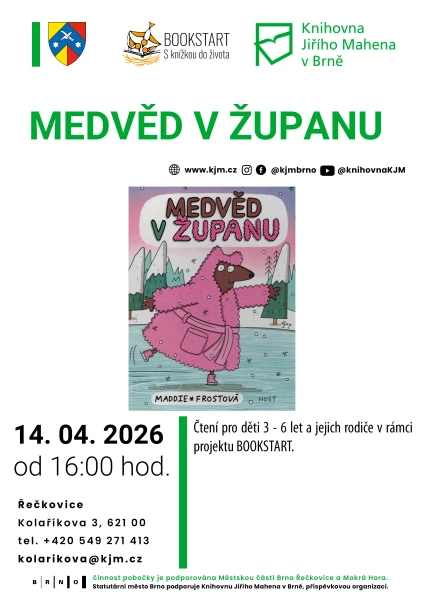 Akce KJM: Bookstart: Medvěd v županu