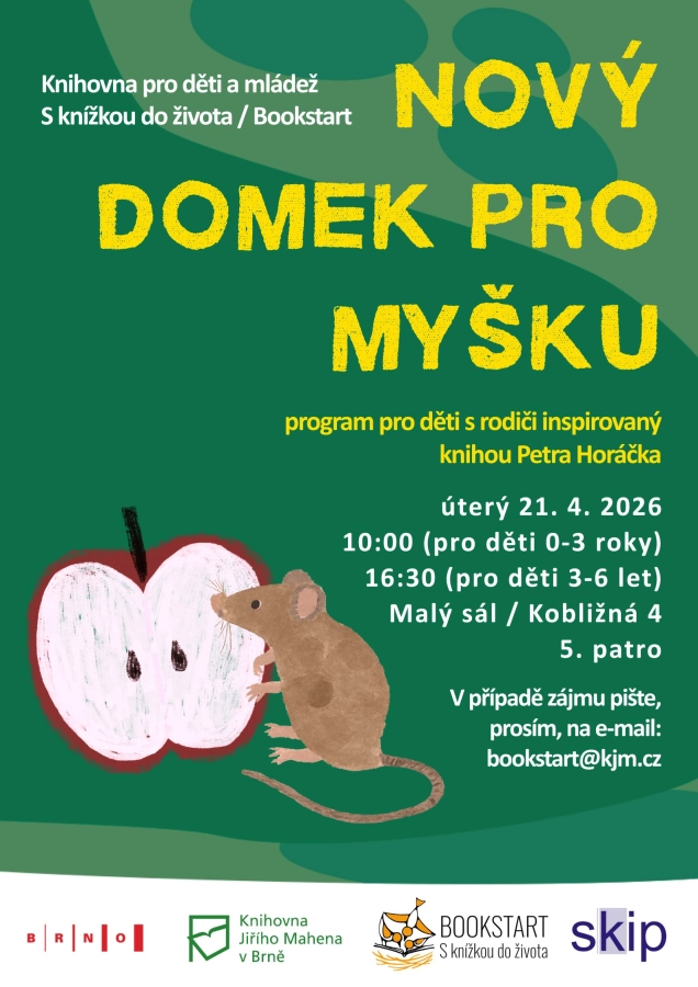 Akce KJM: Bookstart: Nový domek pro myšku