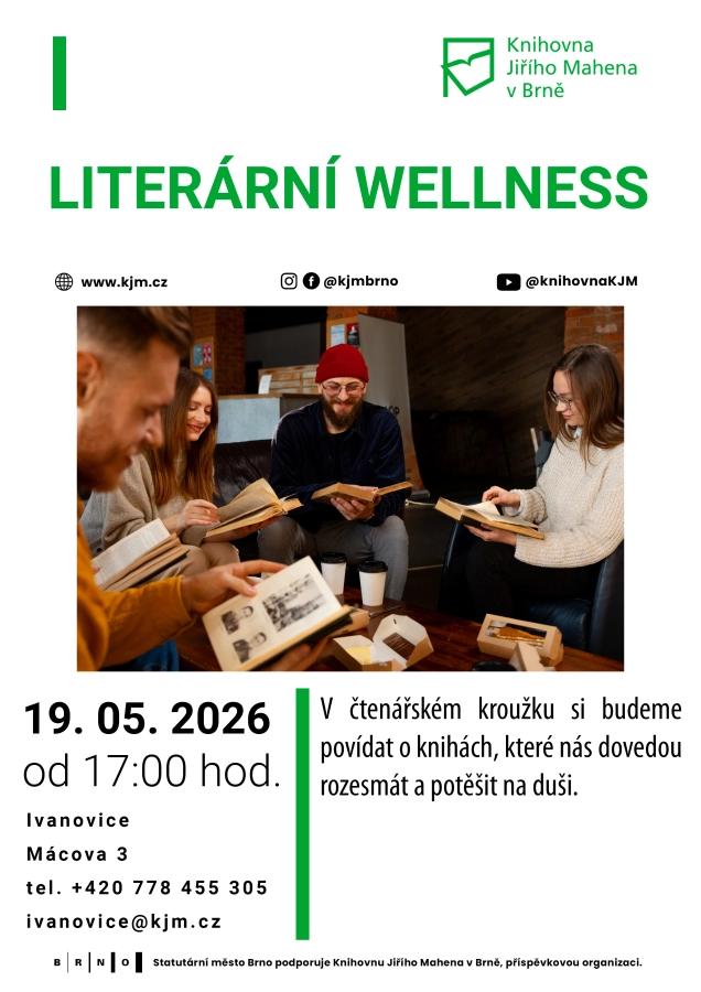 Akce KJM: Čtenářský kroužek: Literární wellness