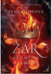 Kniha Žár Věčného plamene z knihovny Jiřího Mahena
