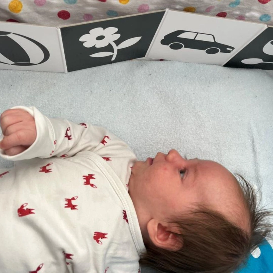 Akce KJM: Bookstart: Mravenečci – Kontrastní leporela