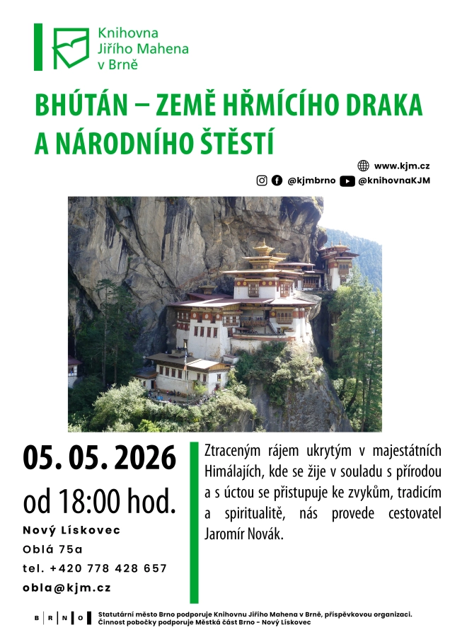 Akce KJM: Bhútán – Země hřmícího draka a národního štěstí