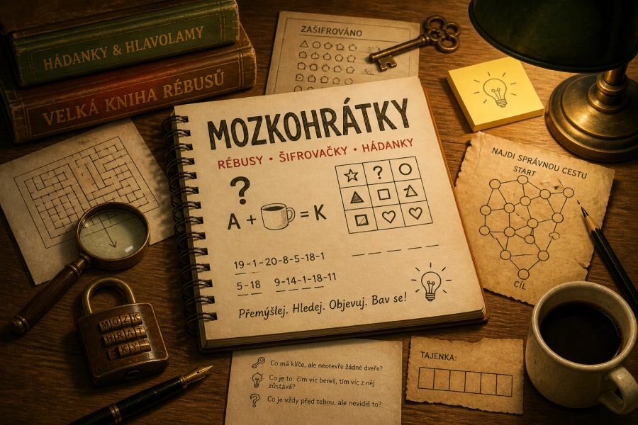 Akce KJM: Mozkohrátky aneb tři P – přesmyčky, přísloví, paměť