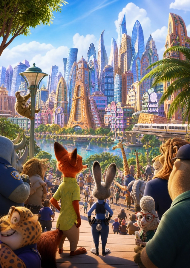 Akce KJM: Kvíz Zootropolis & záložka s motivem filmu