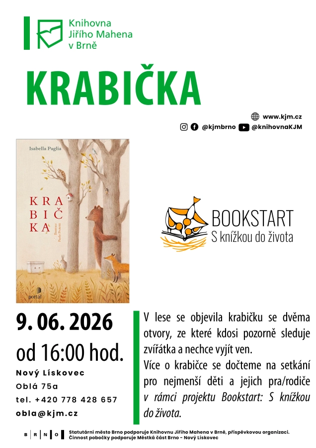 Akce KJM: Bookstart: Krabička
