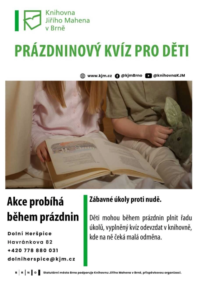 Akce KJM: Prázdninový kvíz pro děti