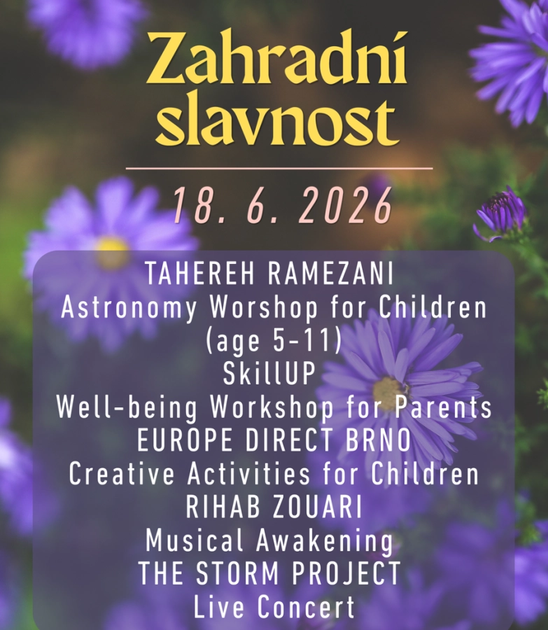 Akce KJM: Zahradní slavnost / Garden Party 2026