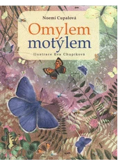Kniha Omylem motýlem z knihovny Jiřího Mahena
