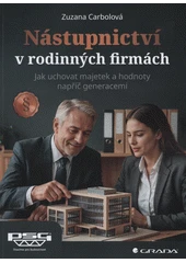 Kniha Nástupnictví v rodinných firmách z knihovny Jiřího Mahena