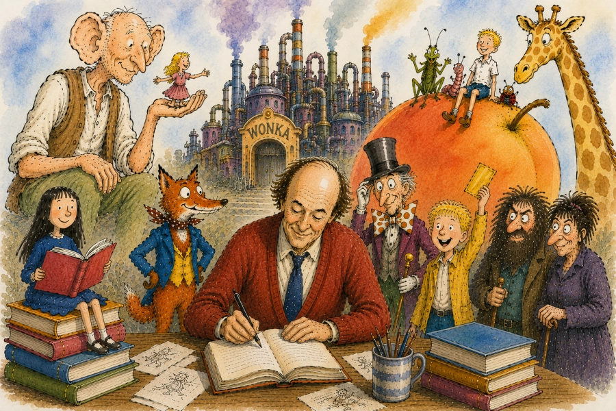 Akce KJM: Kouzelný svět Roalda Dahla: Poznáš postavy?