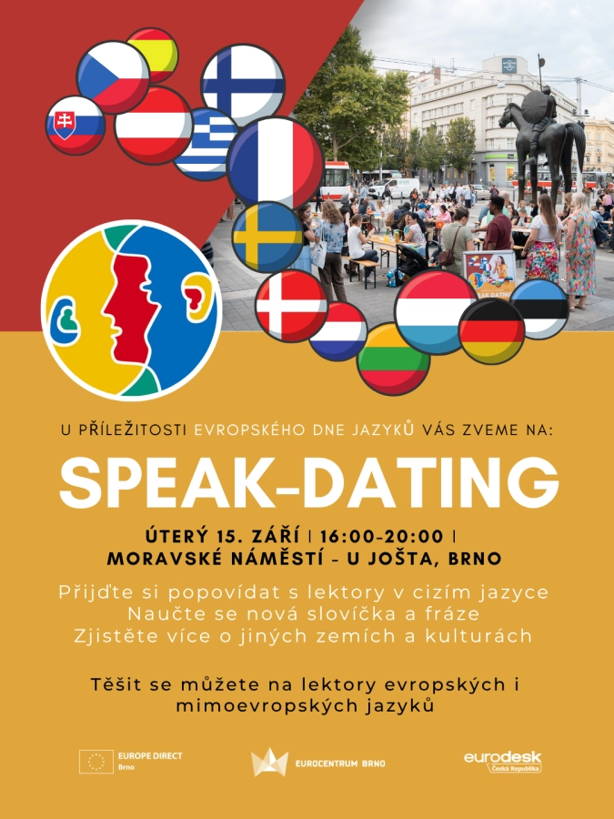 Akce KJM: Speak Dating 2026