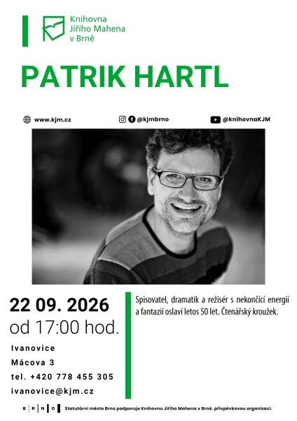 Akce KJM: Čtenářský kroužek: Patrik Hartl