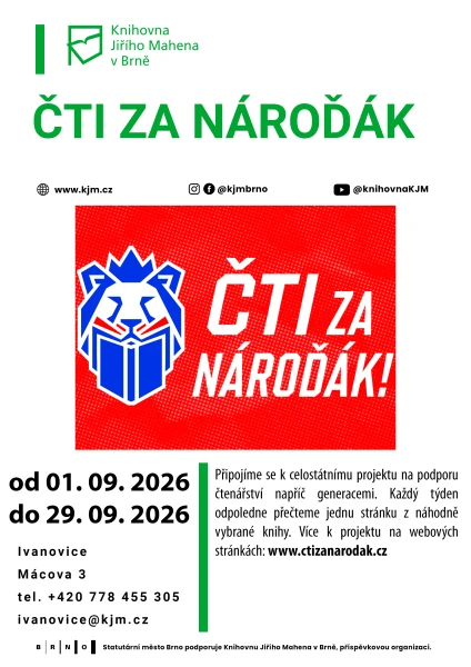 Akce KJM: Čti za nároďák