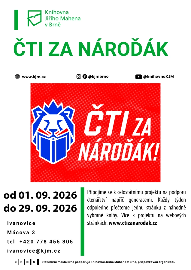 Akce KJM: Čti za nároďák