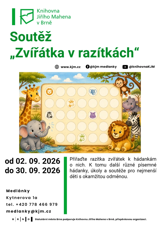 Akce KJM: Zvířátka v razítkách