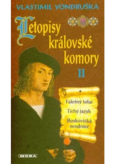 Kniha Letopisy královské komory z knihovny Jiřího Mahena