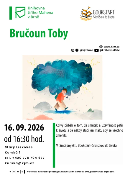 Akce KJM: Bookstart: Bručoun Toby
