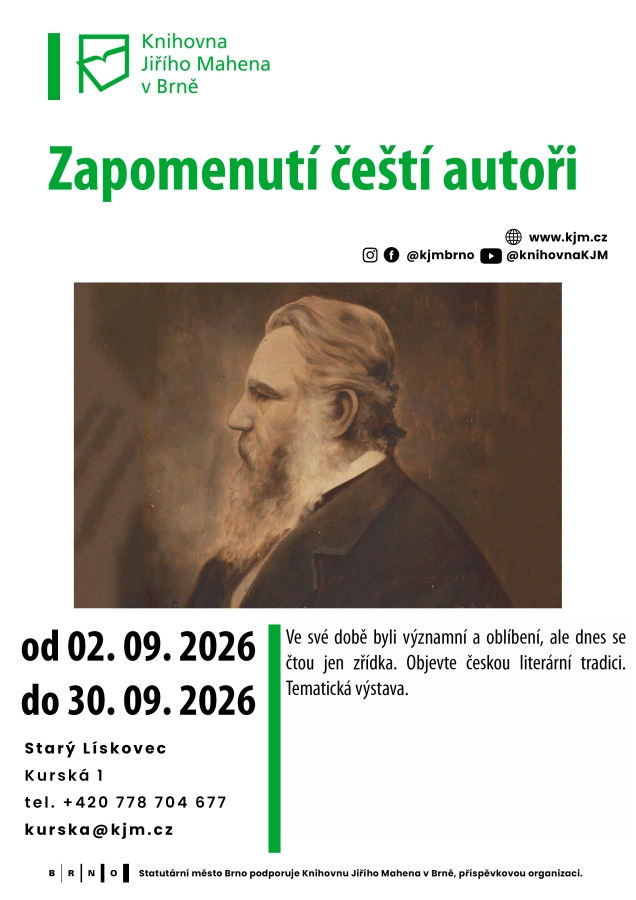 Akce KJM: Zapomenutí čeští autoři