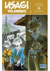 Kniha Usagi Yojimbo z knihovny Jiřího Mahena