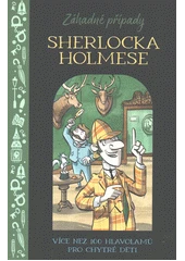Kniha Záhadné případy Sherlocka Holmese z knihovny Jiřího Mahena