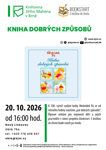 Akce KJM: Bookstart: Kniha dobrých způsobů