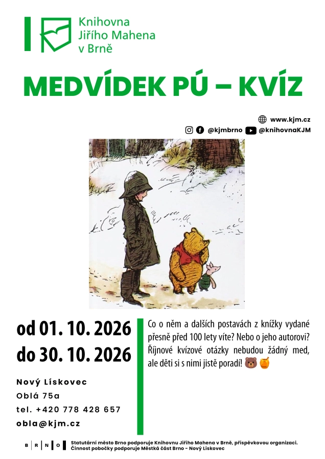 Akce KJM: Medvídek Pú – kvíz