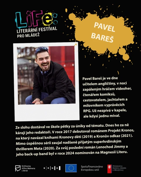 Akce KJM: Pavel Bareš: O psaní a hraní