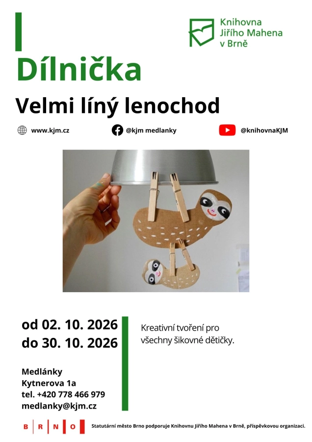 Akce KJM: Velmi líný lenochod