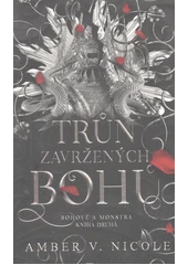 Kniha Trůn zavržených bohů z knihovny Jiřího Mahena