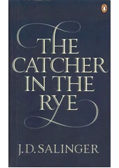 Kniha The catcher in the rye z knihovny Jiřího Mahena