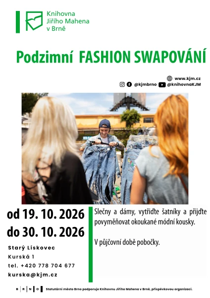 Akce KJM: Podzimní  Fashion swapování