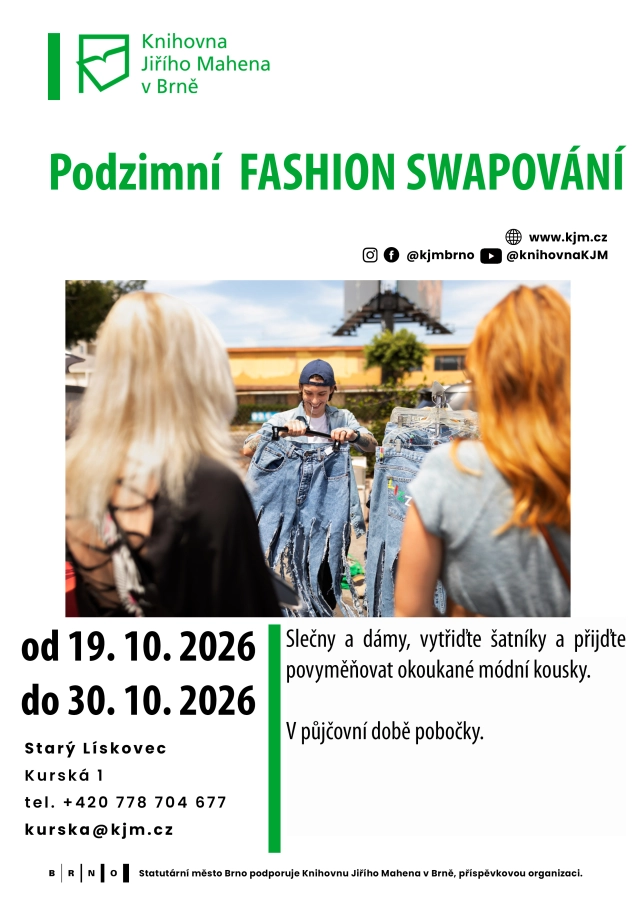 Akce KJM: Podzimní  Fashion swapování