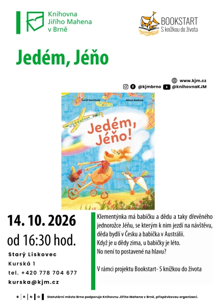 Akce KJM: Bookstart: Jedém, Jéňo