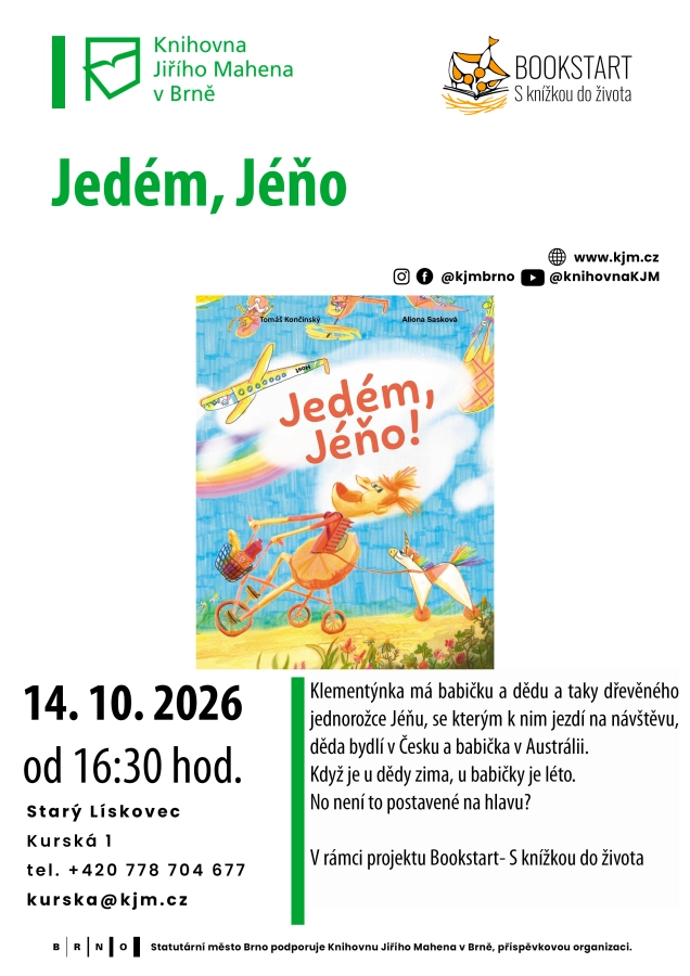 Akce KJM: Bookstart: Jedém, Jéňo