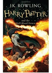 Kniha Harry Potter and the half-blood prince z knihovny Jiřího Mahena