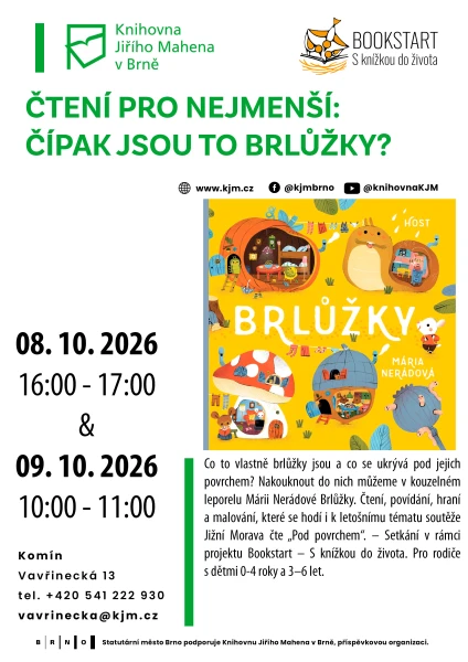 Akce KJM: Bookstart: Čípak jsou to brlůžky?