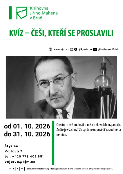 Akce KJM: Kvíz: Češi, kteří se proslavili