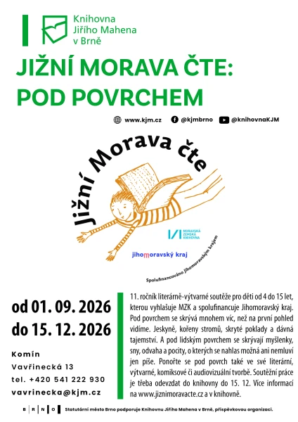 Akce KJM: Jižní Morava čte: Pod povrchem