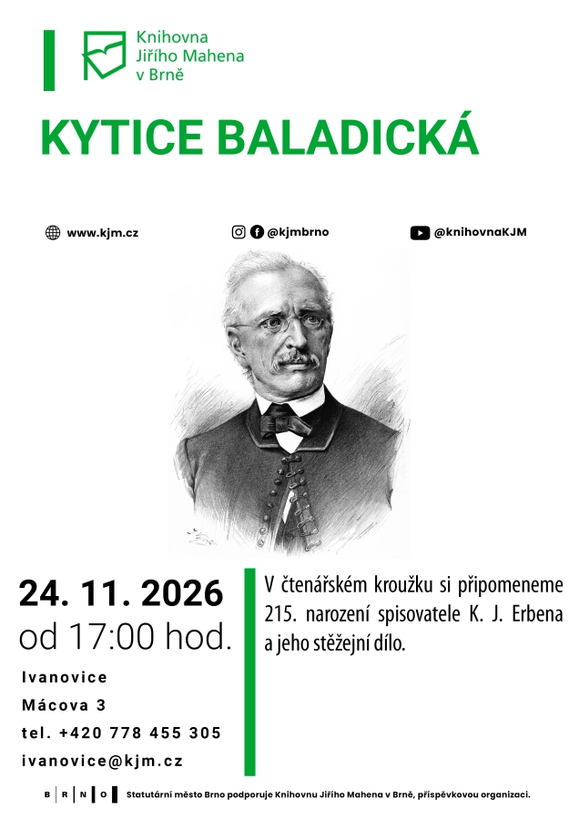 Akce KJM: Čtenářský kroužek: Kytice baladická
