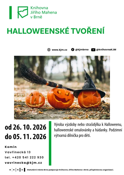 Akce KJM: Halloweenské tvoření