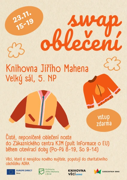 Akce KJM: Podzimní swap oblečení